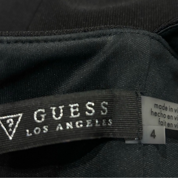 Black Guess cocktail dress 👗 Size 4 - Picture 9 of 10